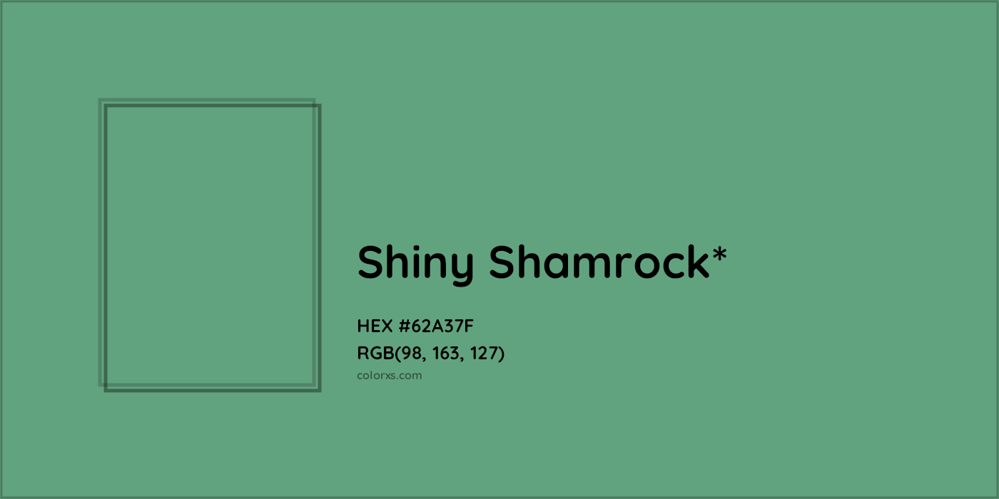 HEX #62A37F Color Name, Color Code, Palettes, Similar Paints, Images