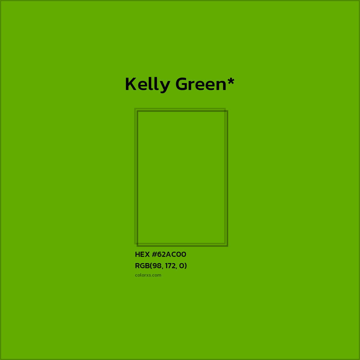HEX #62AC00 Color Name, Color Code, Palettes, Similar Paints, Images