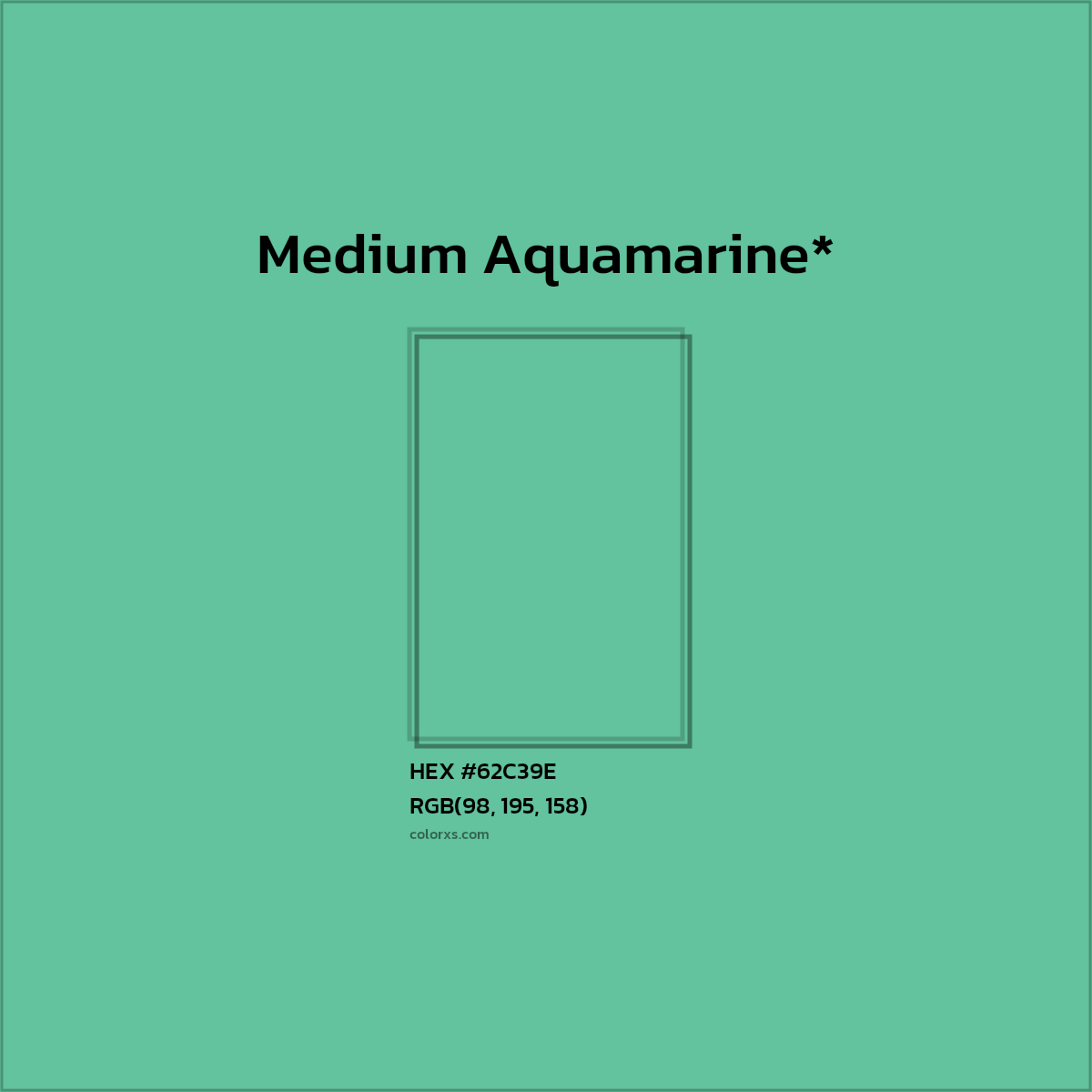 HEX #62C39E Color Name, Color Code, Palettes, Similar Paints, Images