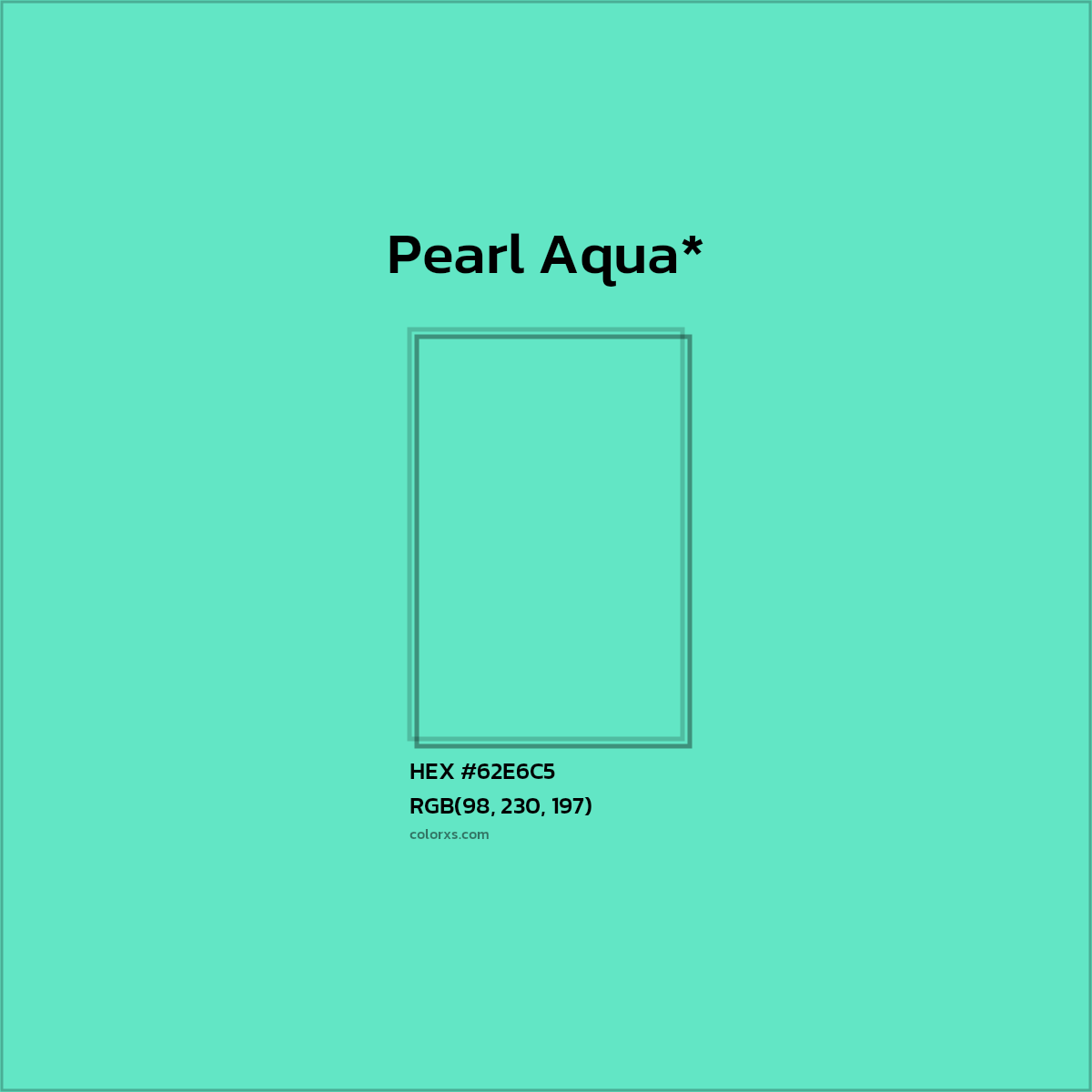 HEX #62E6C5 Color Name, Color Code, Palettes, Similar Paints, Images