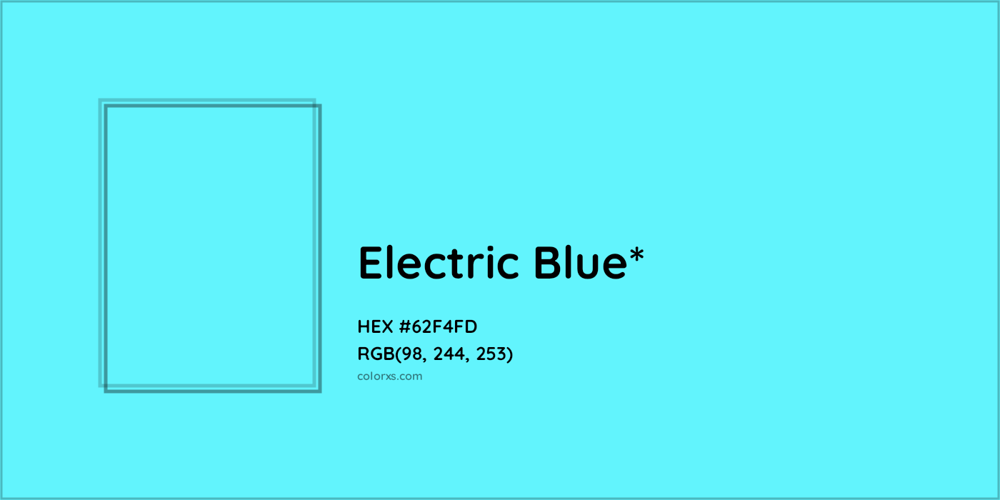 HEX #62F4FD Color Name, Color Code, Palettes, Similar Paints, Images