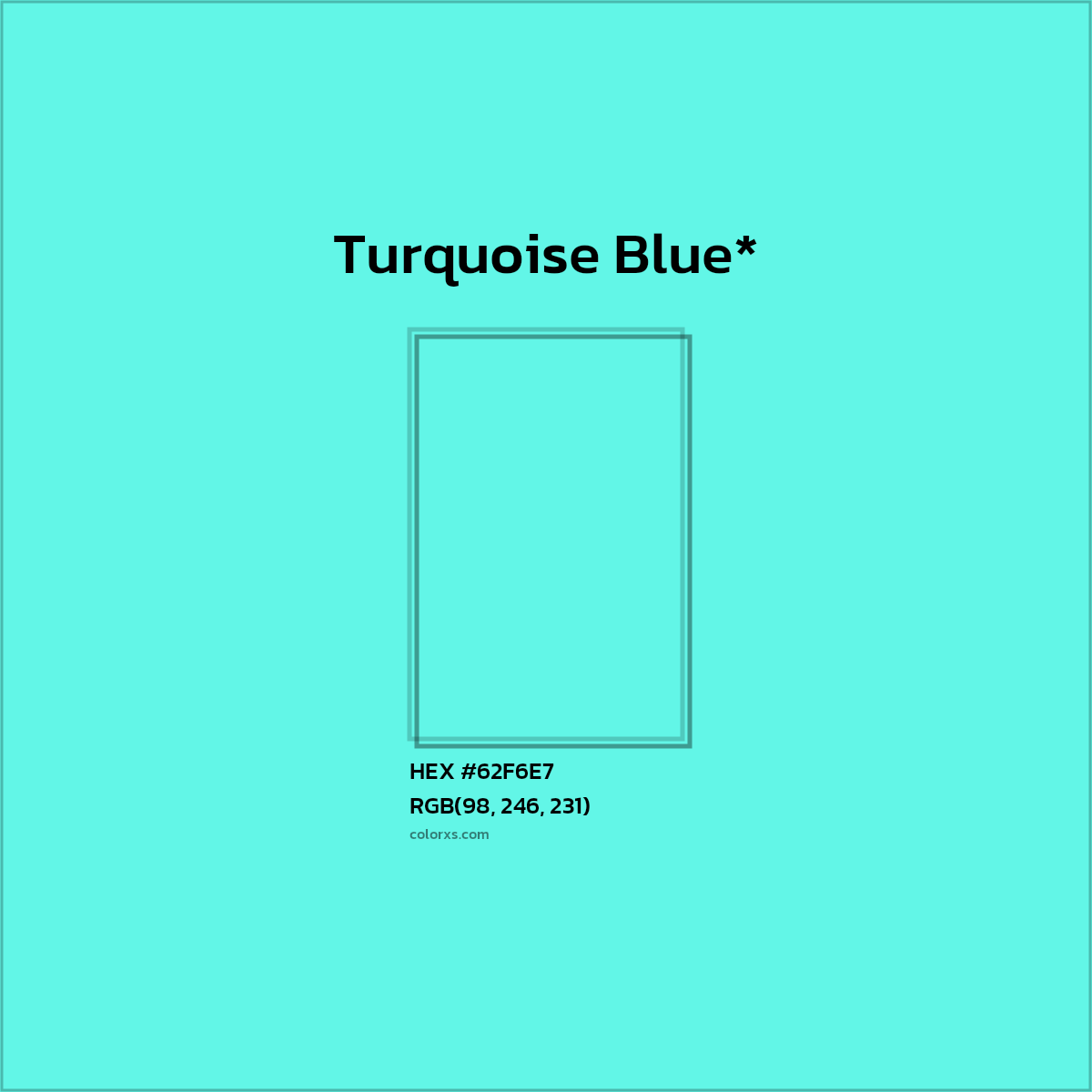 HEX #62F6E7 Color Name, Color Code, Palettes, Similar Paints, Images