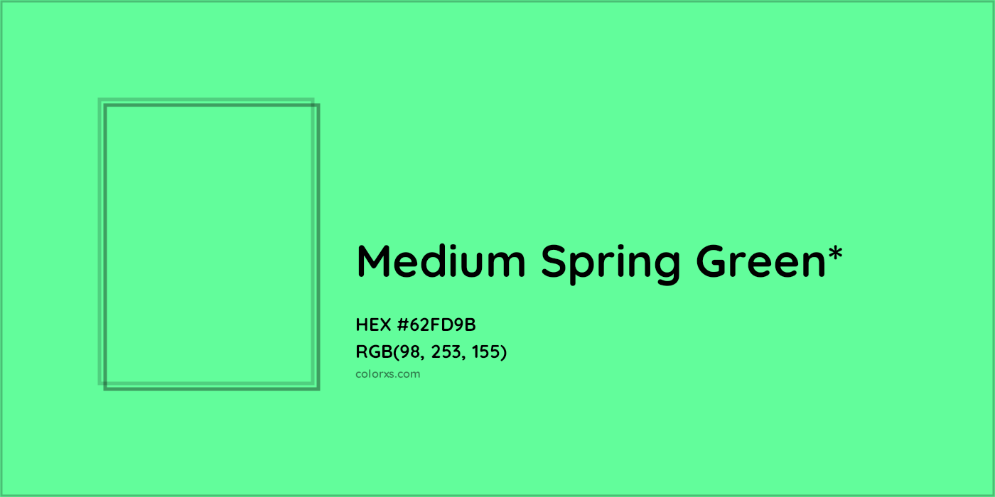HEX #62FD9B Color Name, Color Code, Palettes, Similar Paints, Images