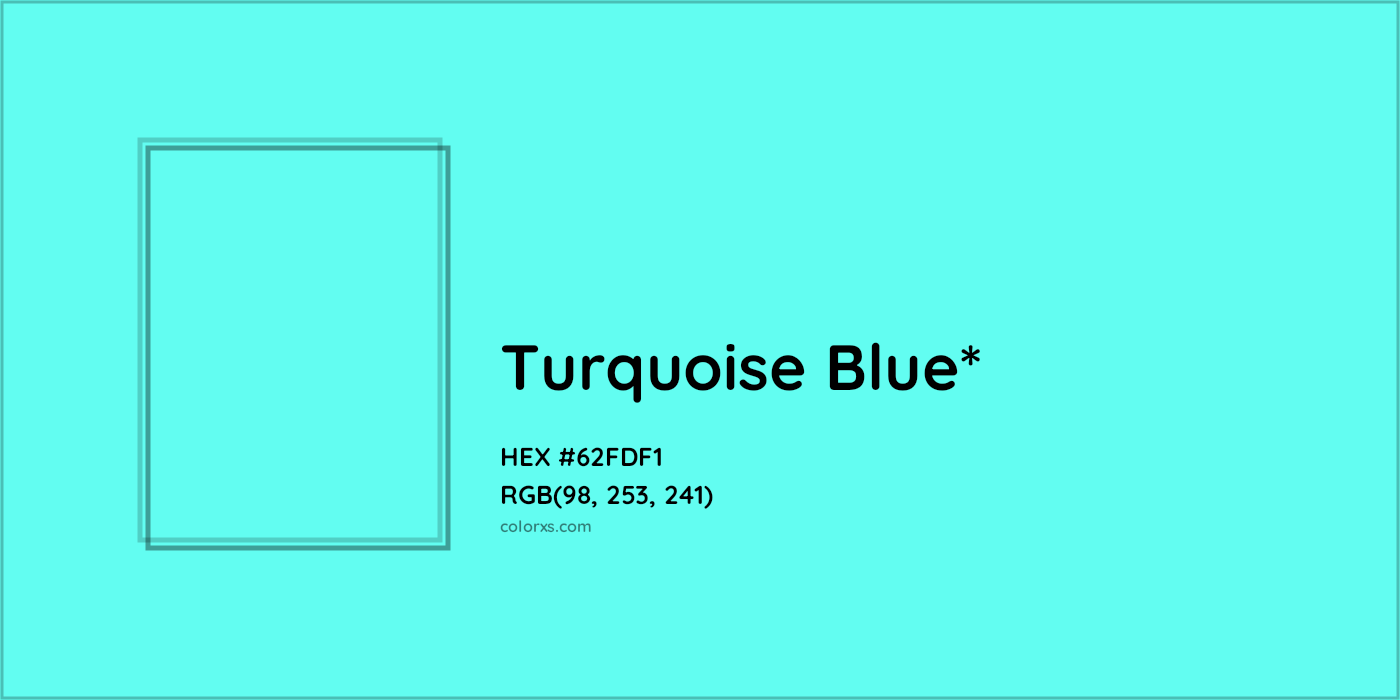 HEX #62FDF1 Color Name, Color Code, Palettes, Similar Paints, Images