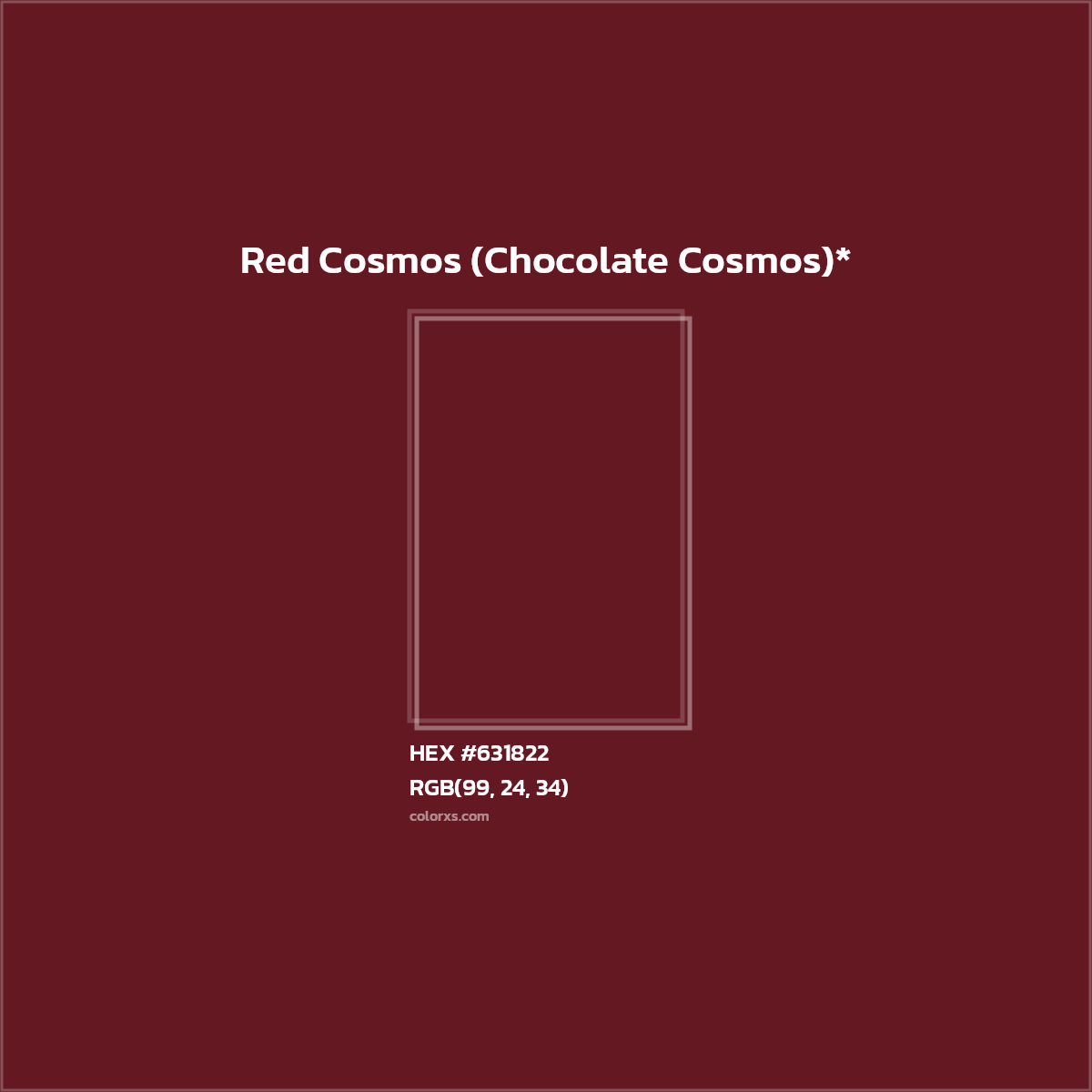 HEX #631822 Color Name, Color Code, Palettes, Similar Paints, Images