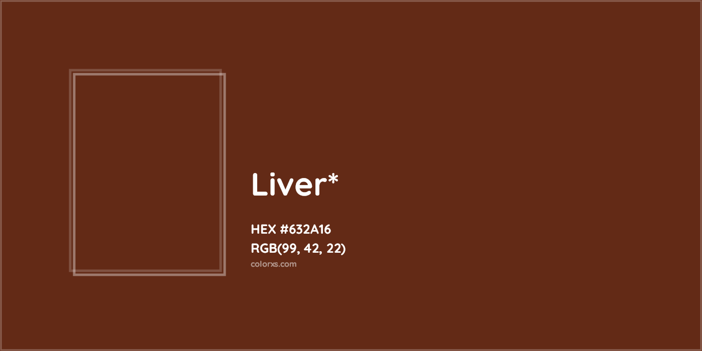 HEX #632A16 Color Name, Color Code, Palettes, Similar Paints, Images