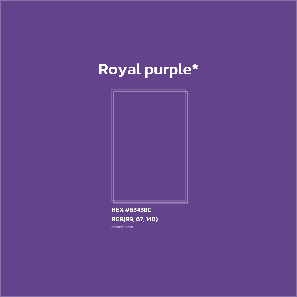 HEX #63438C Color Name, Color Code, Palettes, Similar Paints, Images