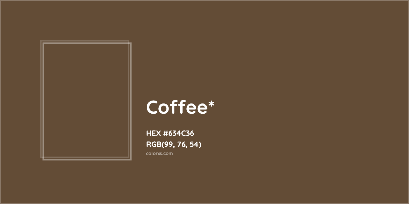 HEX #634C36 Color Name, Color Code, Palettes, Similar Paints, Images