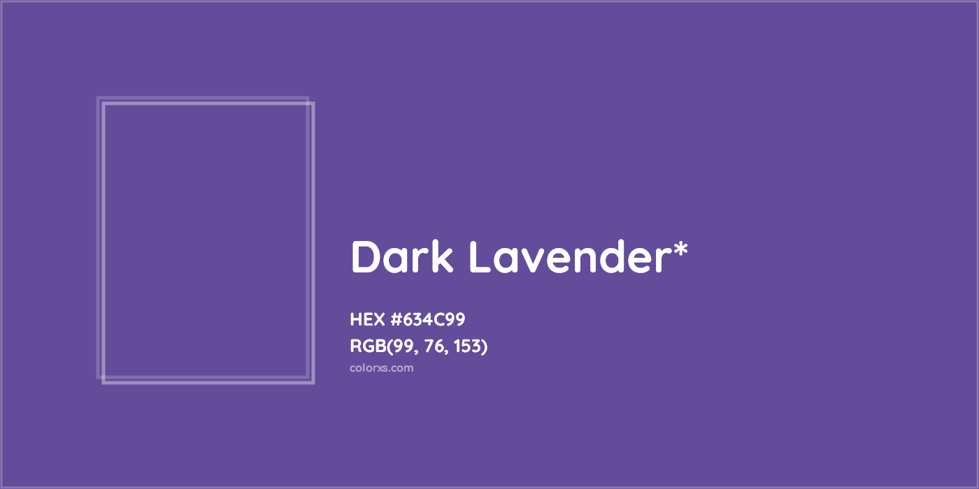 HEX #634C99 Color Name, Color Code, Palettes, Similar Paints, Images