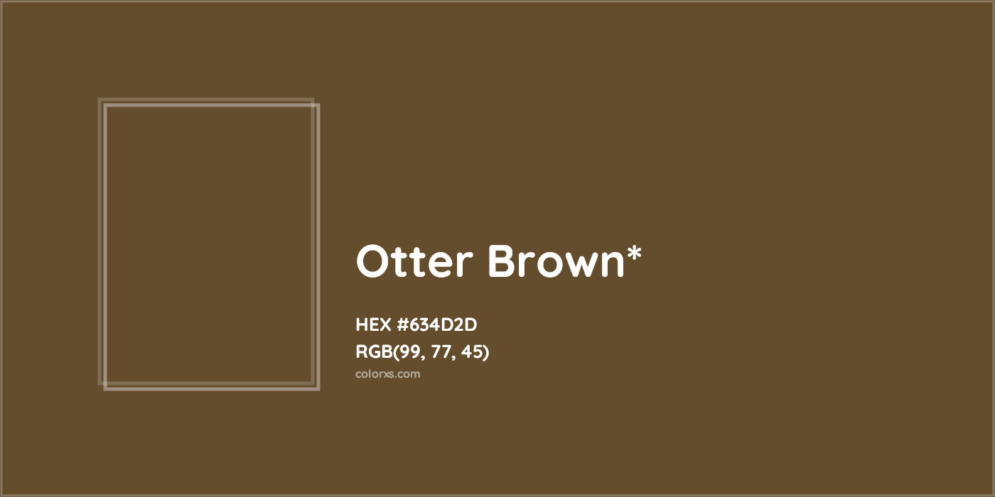 HEX #634D2D Color Name, Color Code, Palettes, Similar Paints, Images