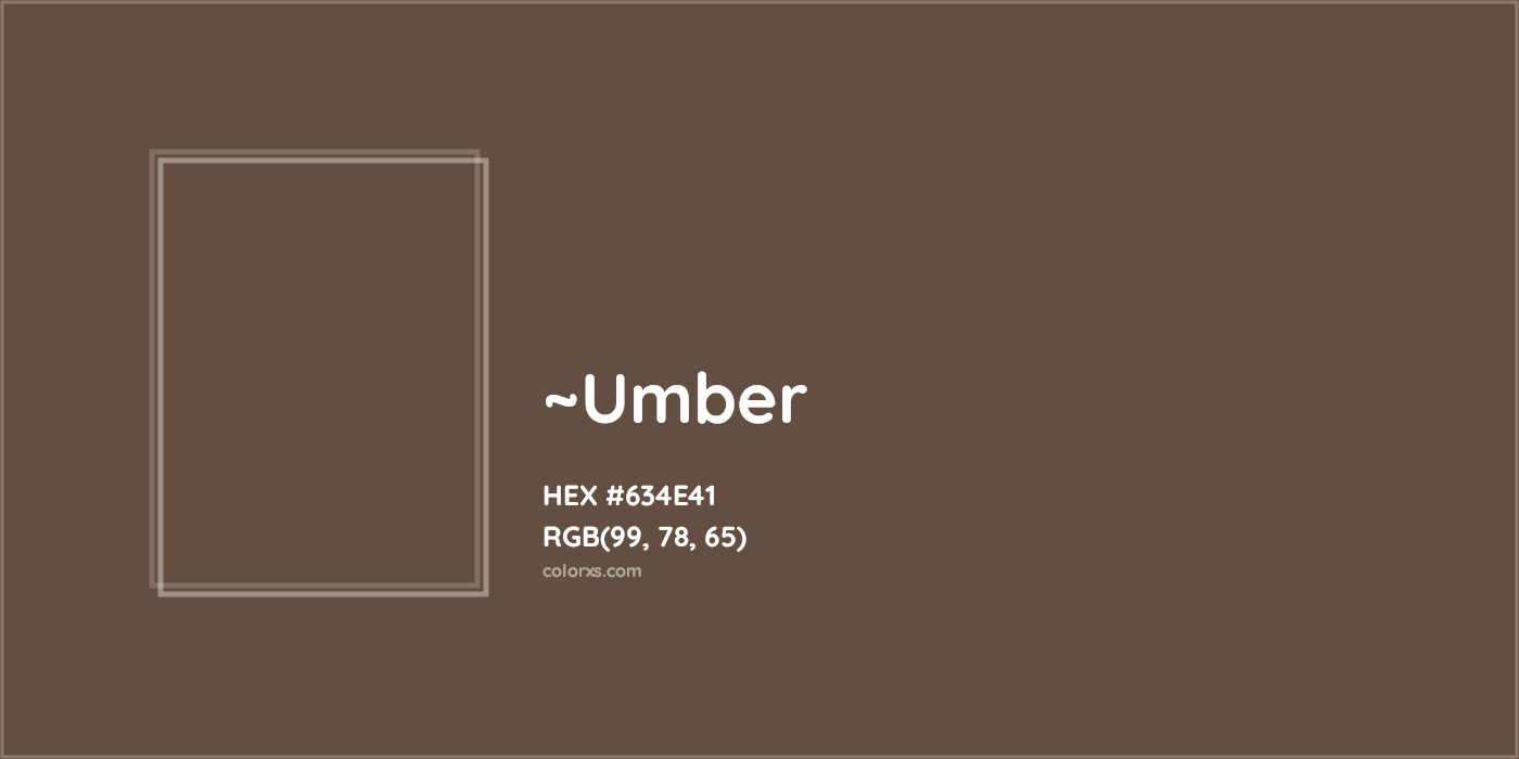 HEX #634E41 Color Name, Color Code, Palettes, Similar Paints, Images