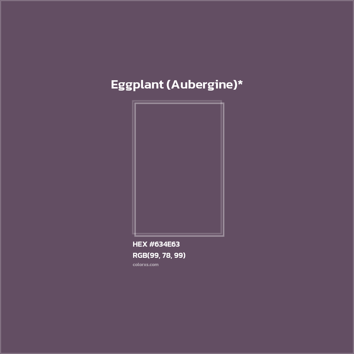 HEX #634E63 Color Name, Color Code, Palettes, Similar Paints, Images