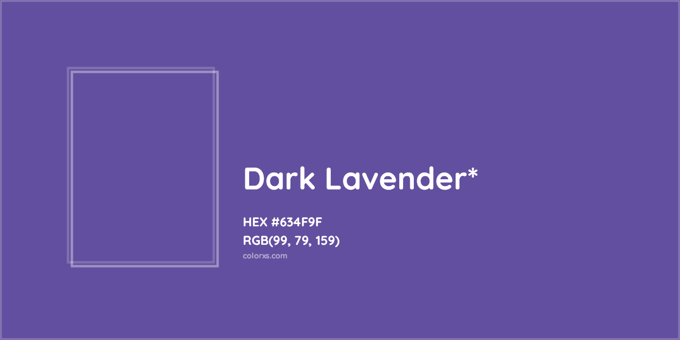 HEX #634F9F Color Name, Color Code, Palettes, Similar Paints, Images