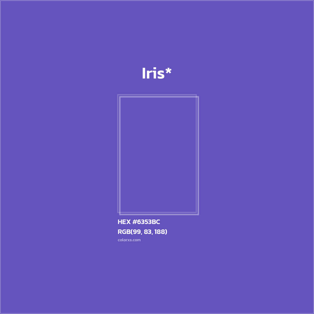 HEX #6353BC Color Name, Color Code, Palettes, Similar Paints, Images