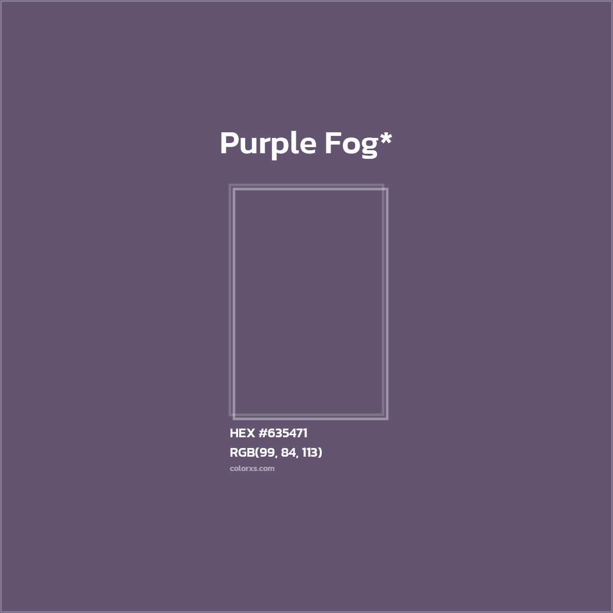 HEX #635471 Color Name, Color Code, Palettes, Similar Paints, Images