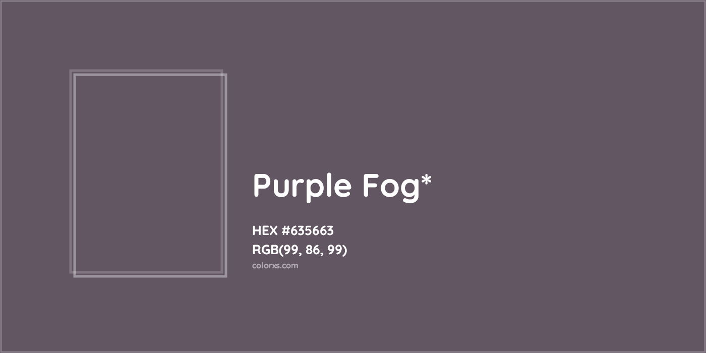 HEX #635663 Color Name, Color Code, Palettes, Similar Paints, Images