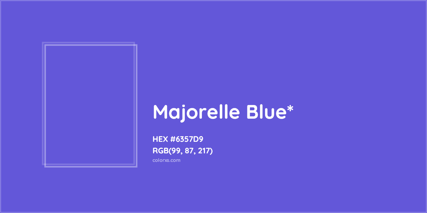 HEX #6357D9 Color Name, Color Code, Palettes, Similar Paints, Images
