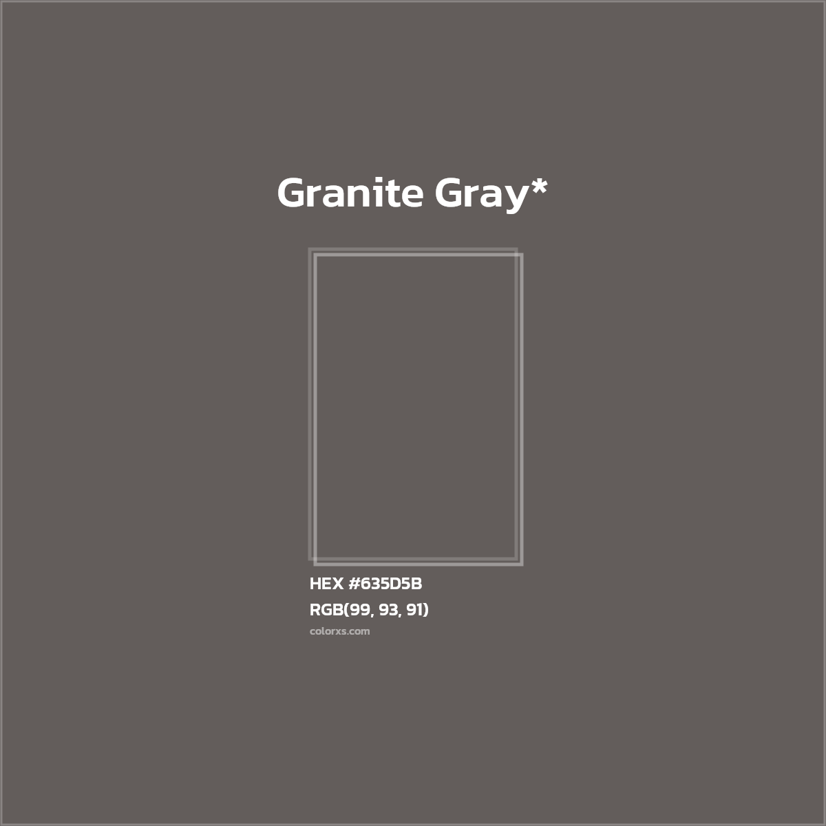 HEX #635D5B Color Name, Color Code, Palettes, Similar Paints, Images