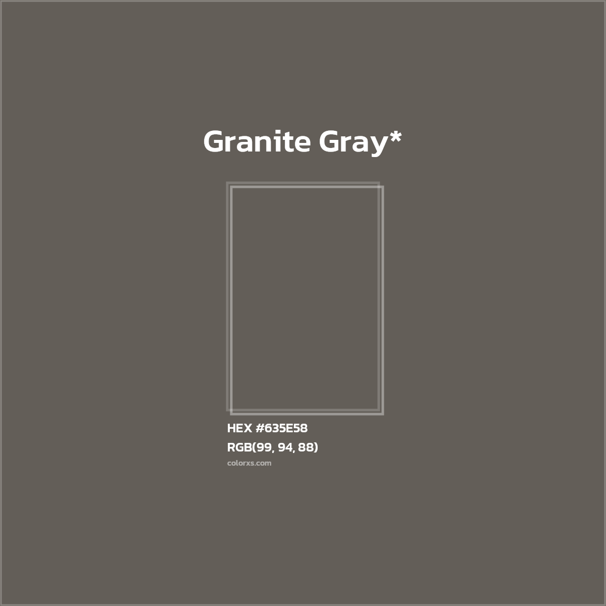 HEX #635E58 Color Name, Color Code, Palettes, Similar Paints, Images