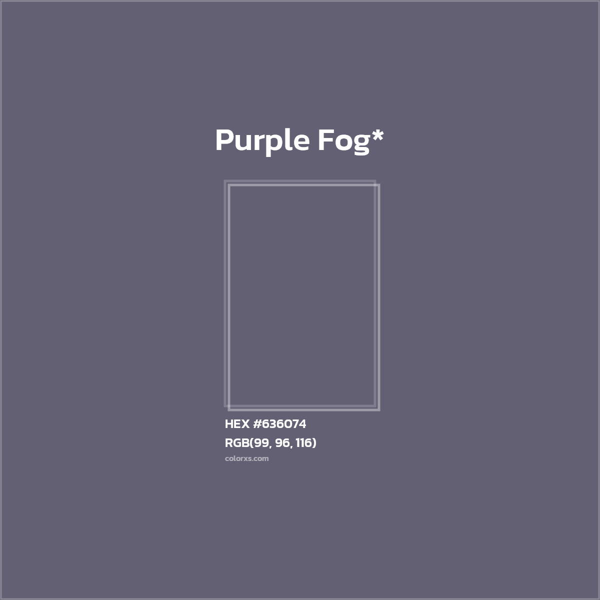 HEX #636074 Color Name, Color Code, Palettes, Similar Paints, Images