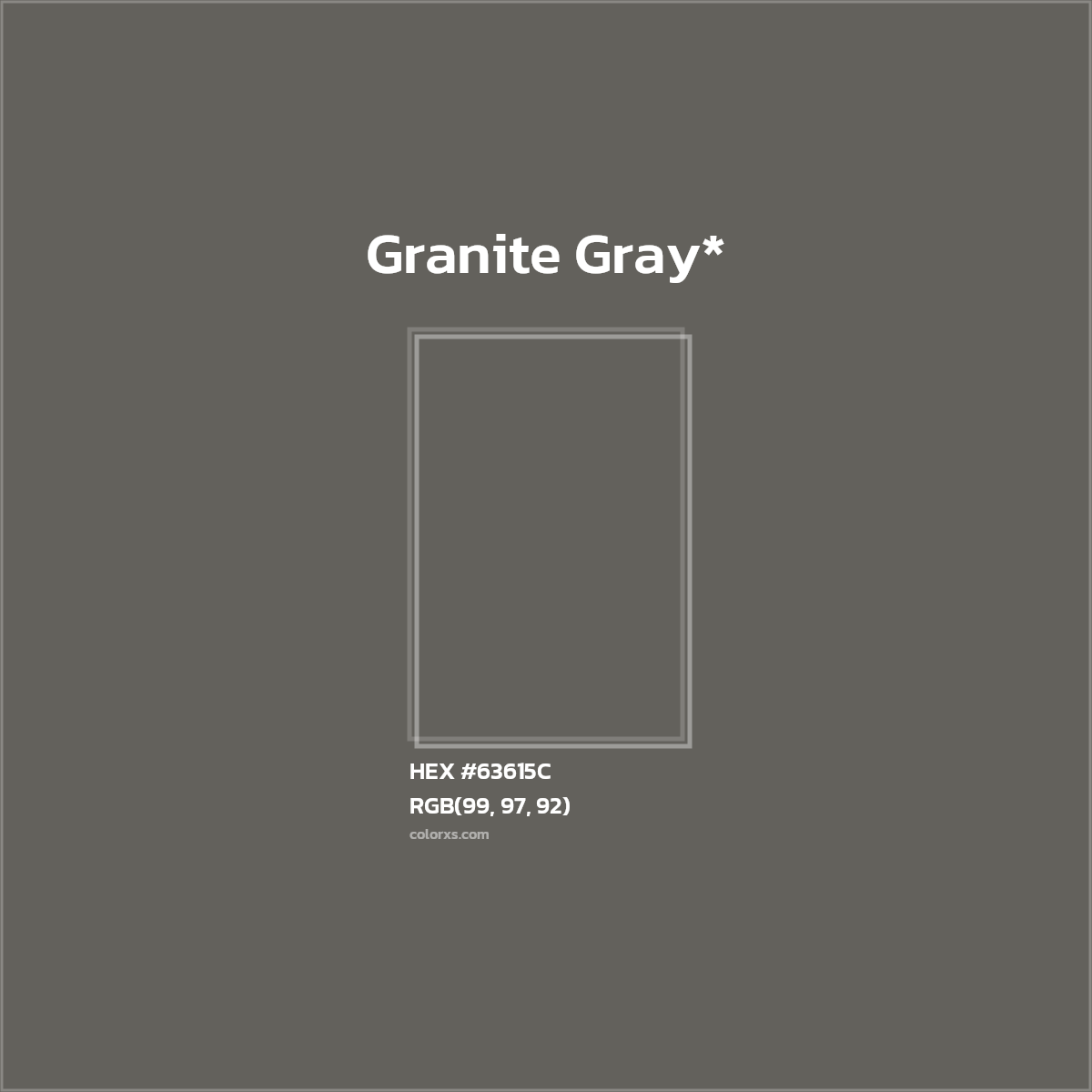 HEX #63615C Color Name, Color Code, Palettes, Similar Paints, Images