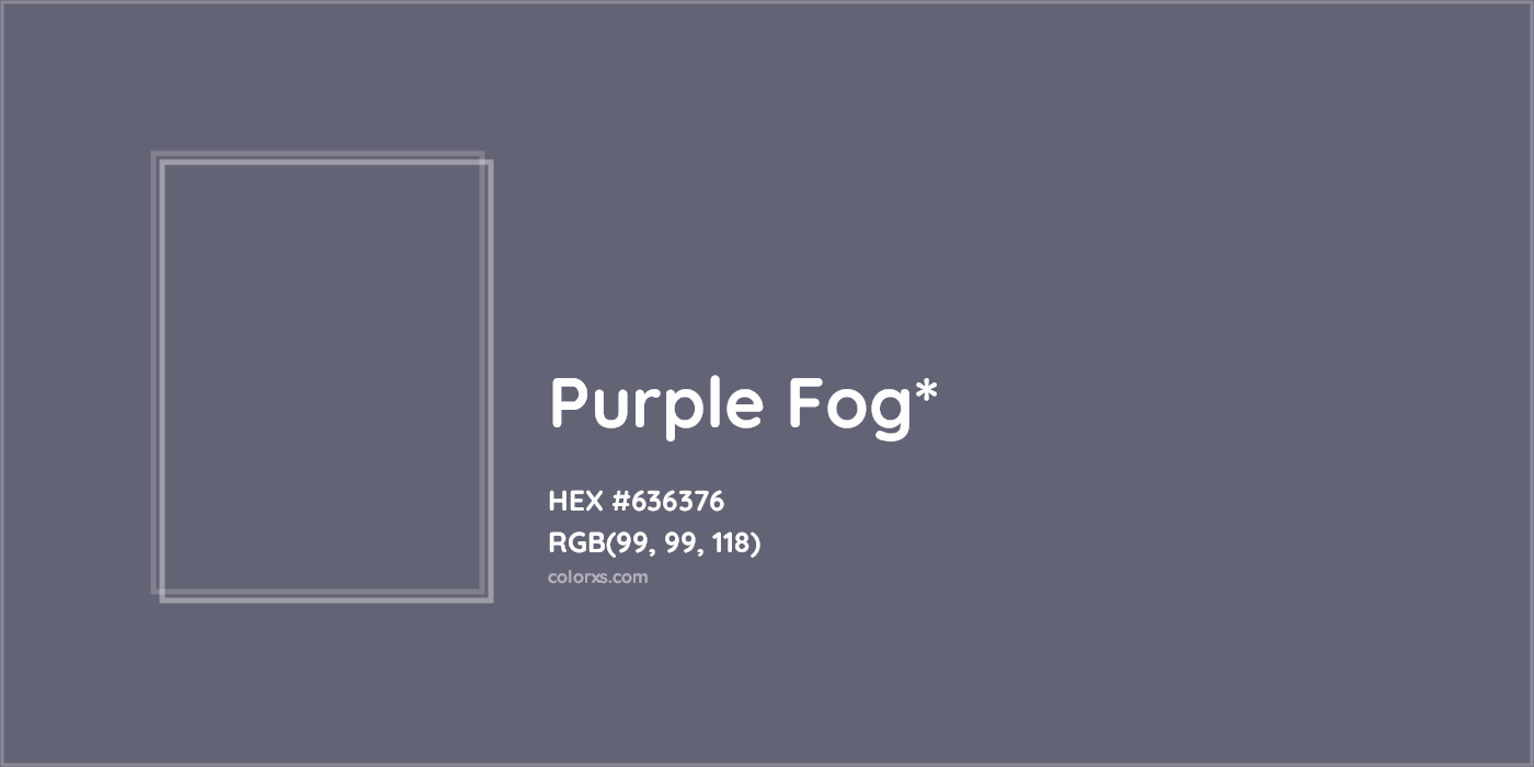 HEX #636376 Color Name, Color Code, Palettes, Similar Paints, Images