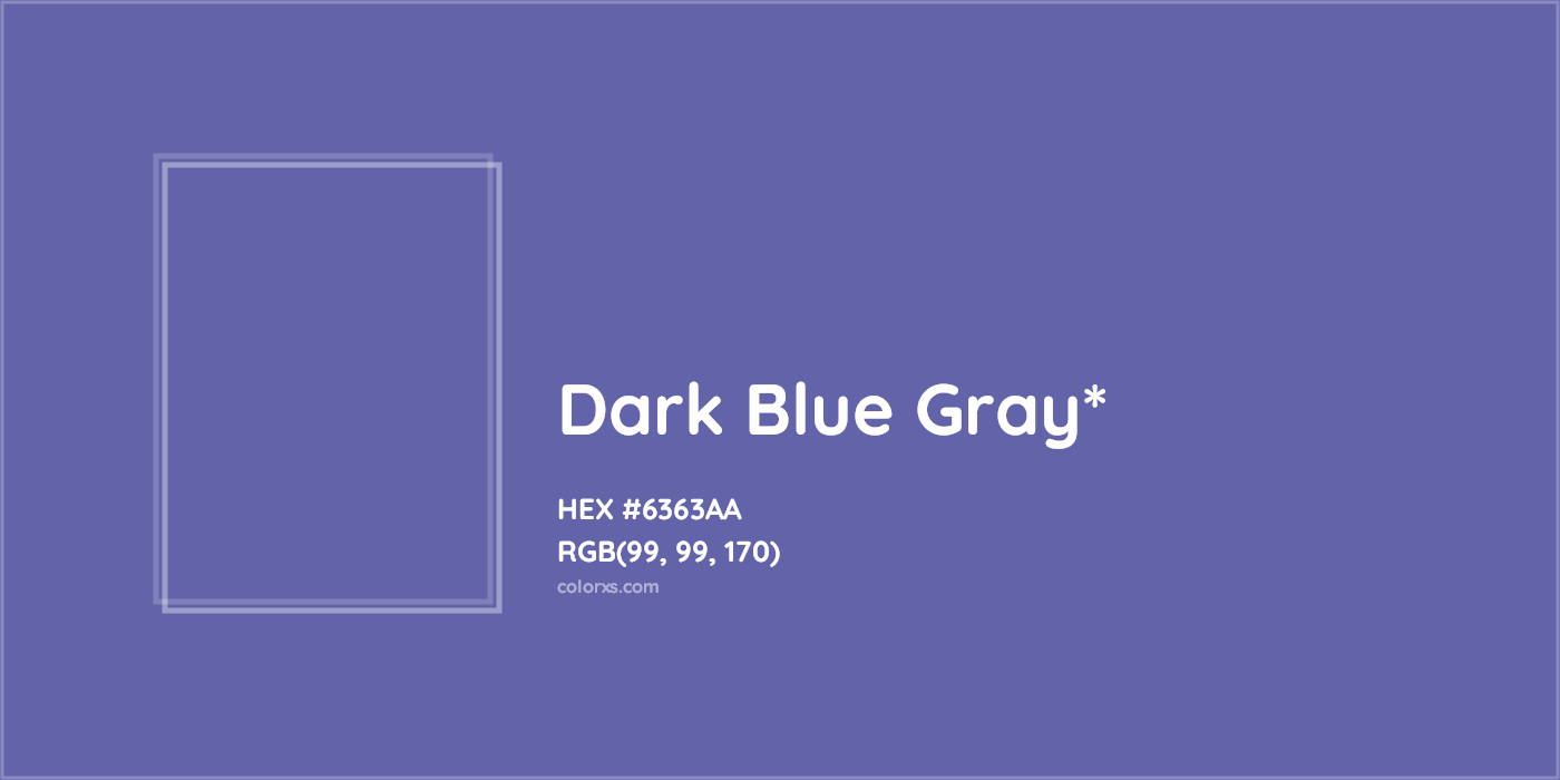 HEX #6363AA Color Name, Color Code, Palettes, Similar Paints, Images