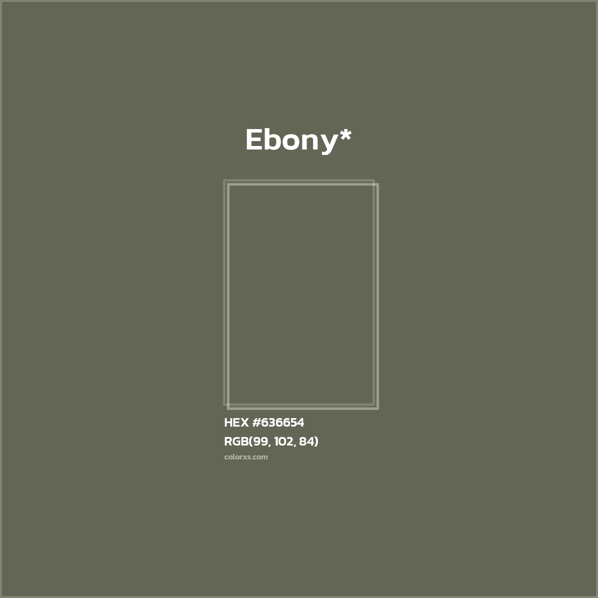 HEX #636654 Color Name, Color Code, Palettes, Similar Paints, Images