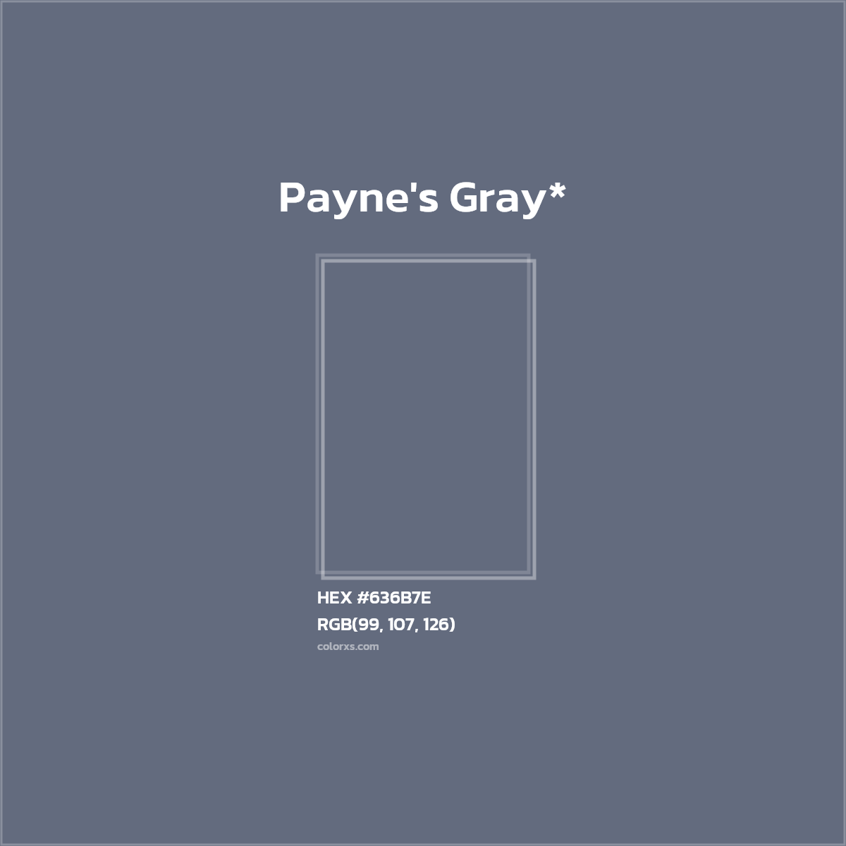 HEX #636B7E Color Name, Color Code, Palettes, Similar Paints, Images