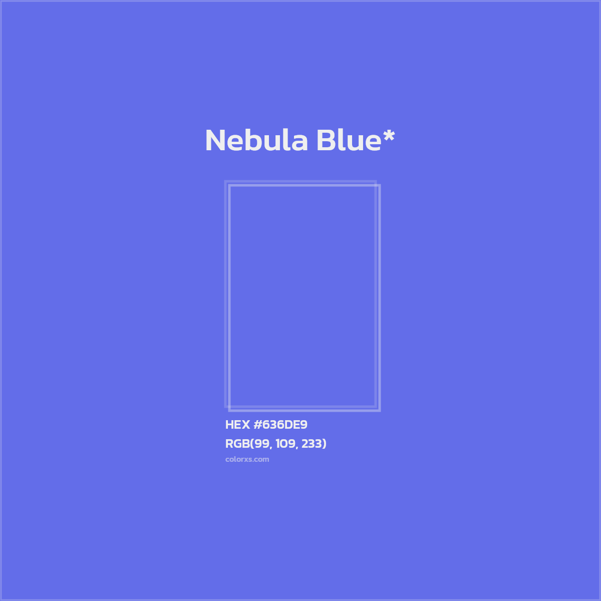 HEX #636DE9 Color Name, Color Code, Palettes, Similar Paints, Images