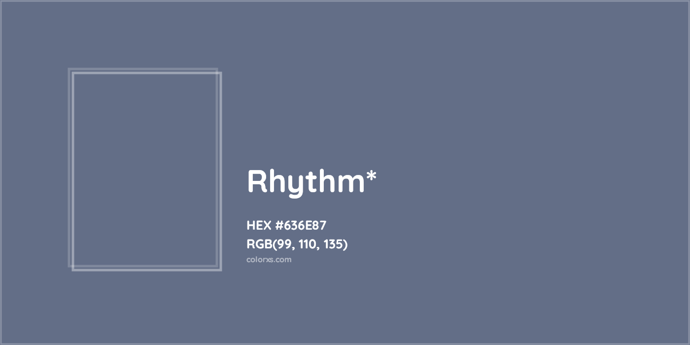 HEX #636E87 Color Name, Color Code, Palettes, Similar Paints, Images