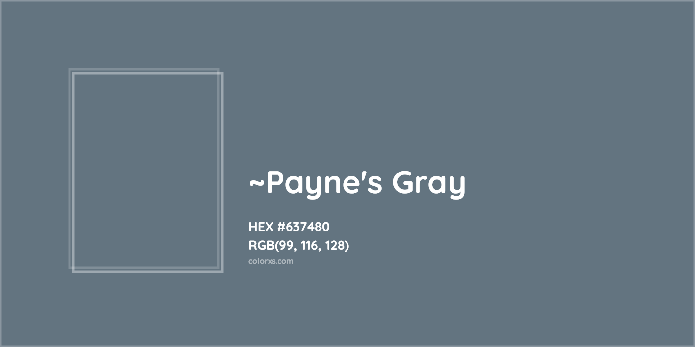 HEX #637480 Color Name, Color Code, Palettes, Similar Paints, Images