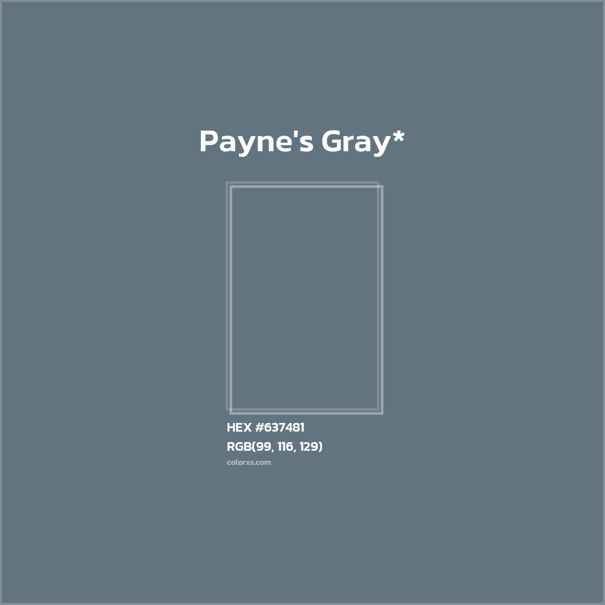 HEX #637481 Color Name, Color Code, Palettes, Similar Paints, Images