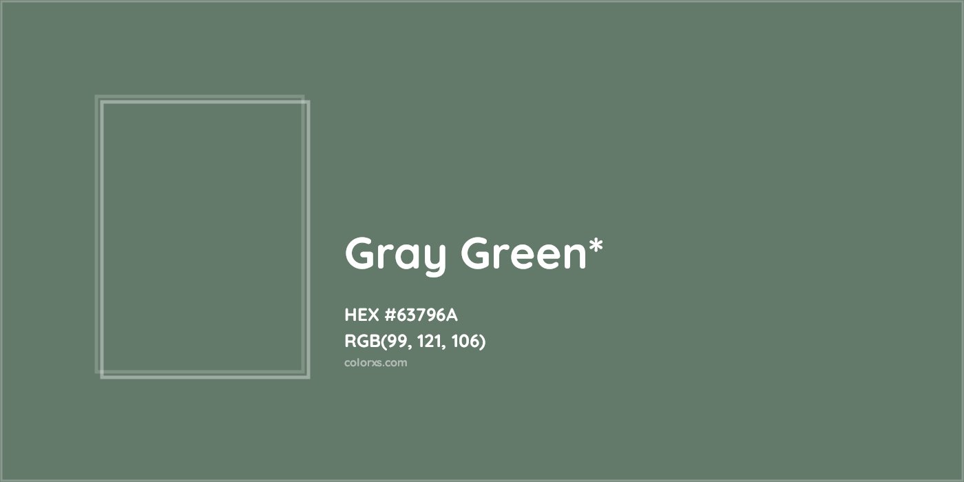 HEX #63796A Color Name, Color Code, Palettes, Similar Paints, Images