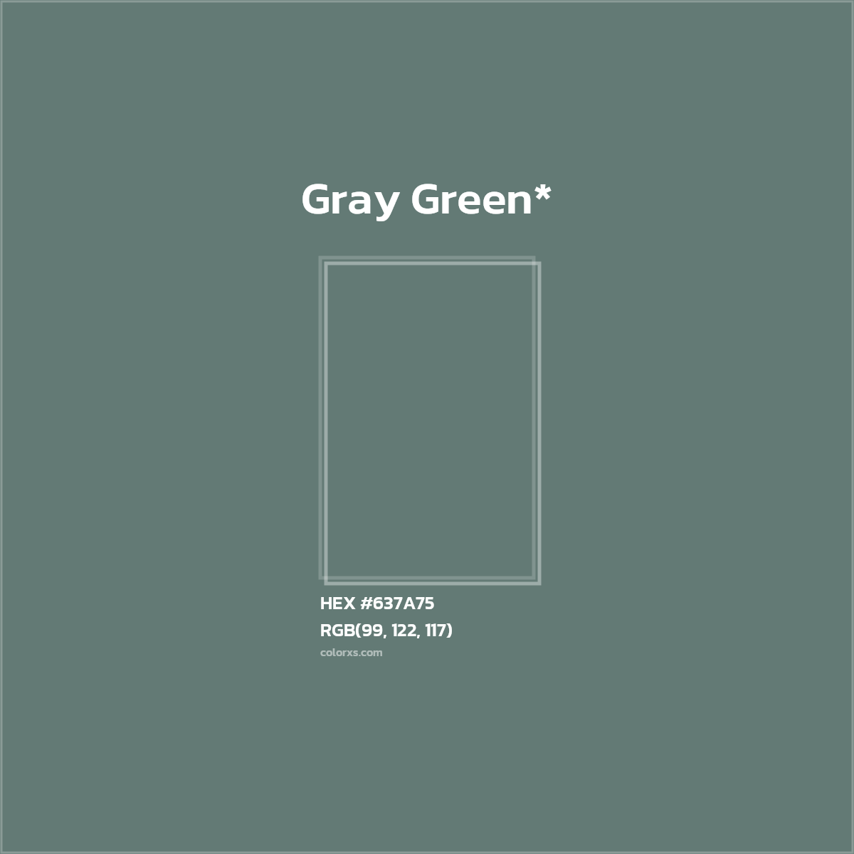 HEX #637A75 Color Name, Color Code, Palettes, Similar Paints, Images