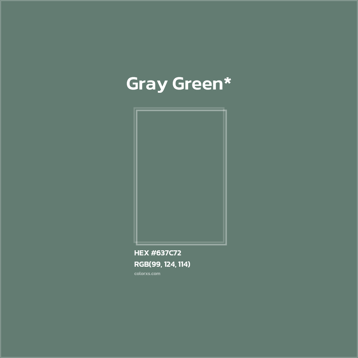 HEX #637C72 Color Name, Color Code, Palettes, Similar Paints, Images
