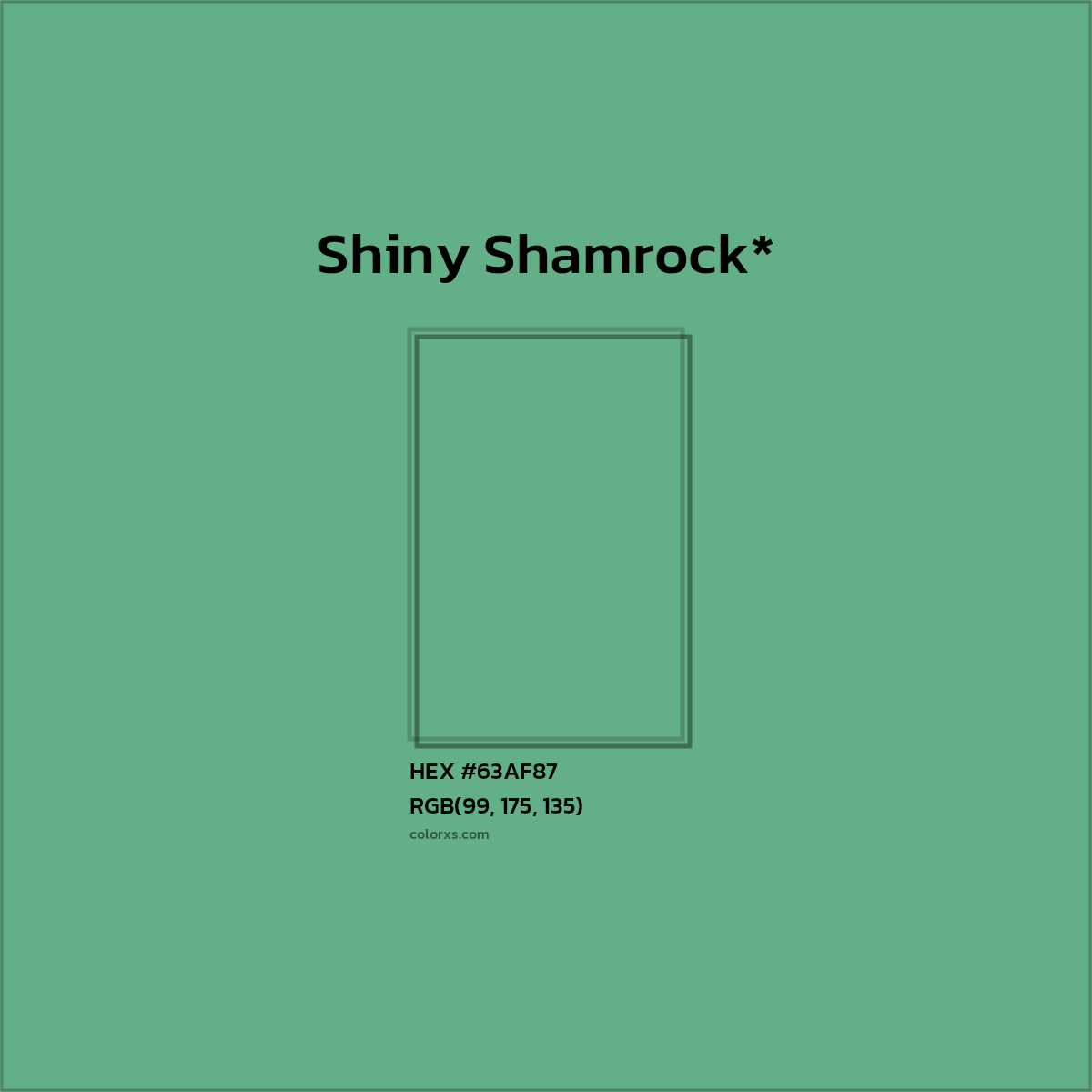 HEX #63AF87 Color Name, Color Code, Palettes, Similar Paints, Images