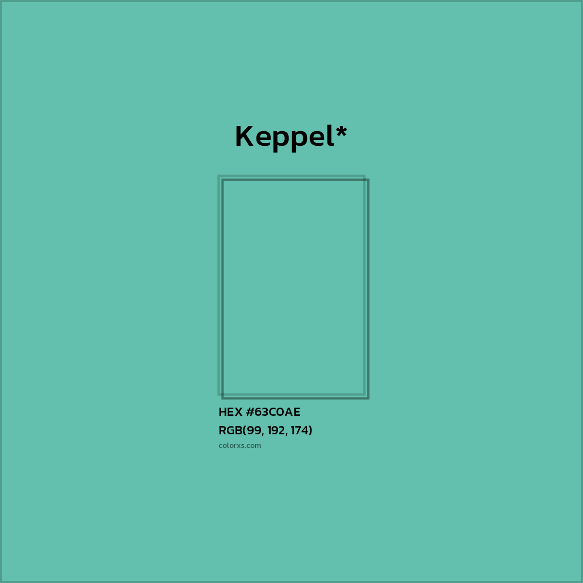 HEX #63C0AE Color Name, Color Code, Palettes, Similar Paints, Images