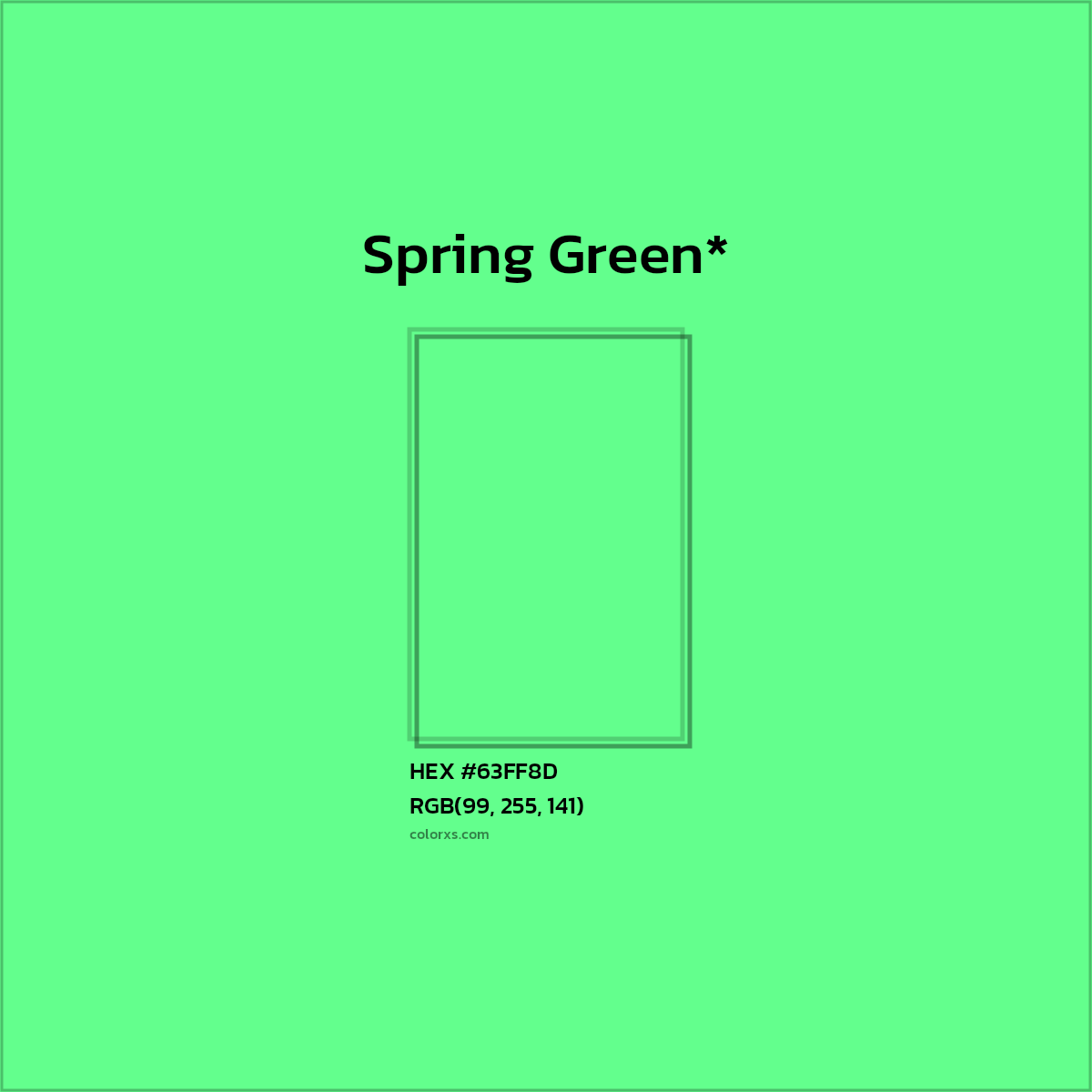 HEX #63FF8D Color Name, Color Code, Palettes, Similar Paints, Images