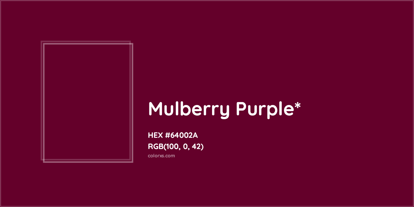 HEX #64002A Color Name, Color Code, Palettes, Similar Paints, Images