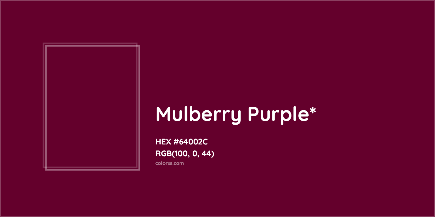 HEX #64002C Color Name, Color Code, Palettes, Similar Paints, Images