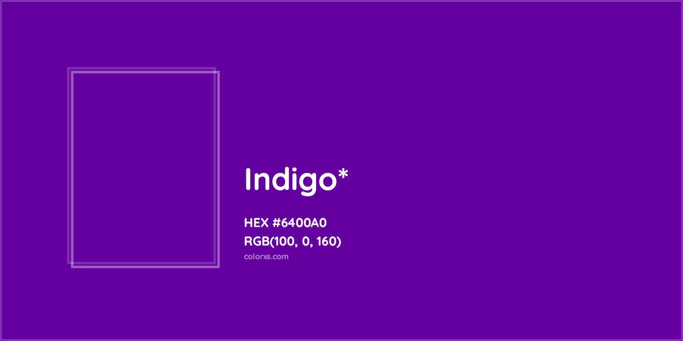HEX #6400A0 Color Name, Color Code, Palettes, Similar Paints, Images
