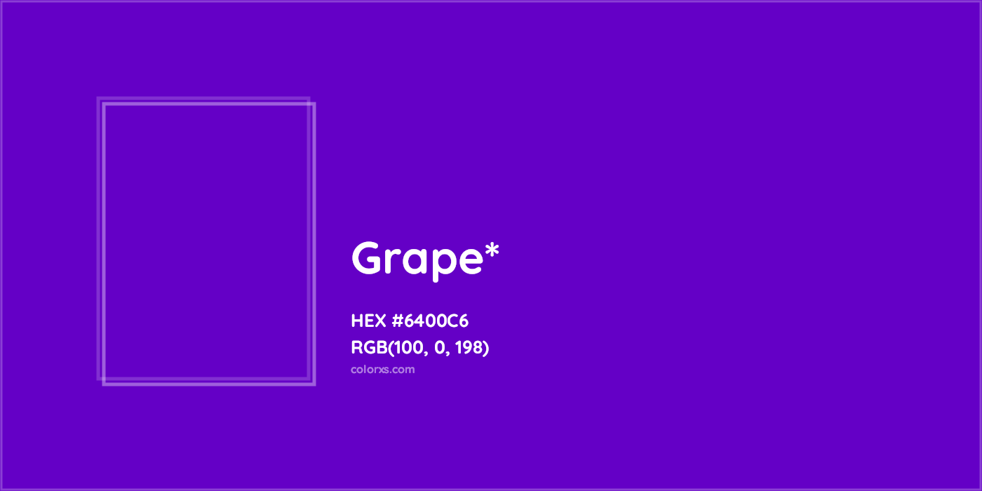 HEX #6400C6 Color Name, Color Code, Palettes, Similar Paints, Images