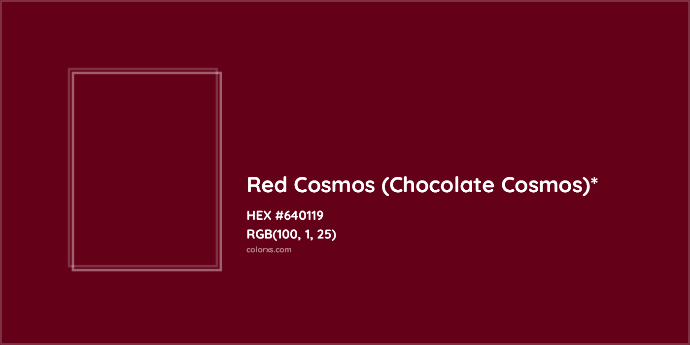 HEX #640119 Color Name, Color Code, Palettes, Similar Paints, Images