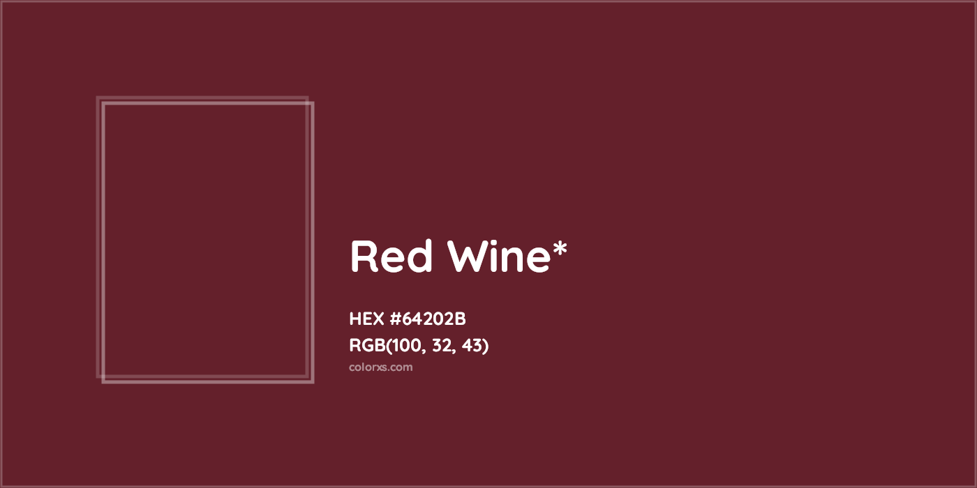 HEX #64202B Color Name, Color Code, Palettes, Similar Paints, Images