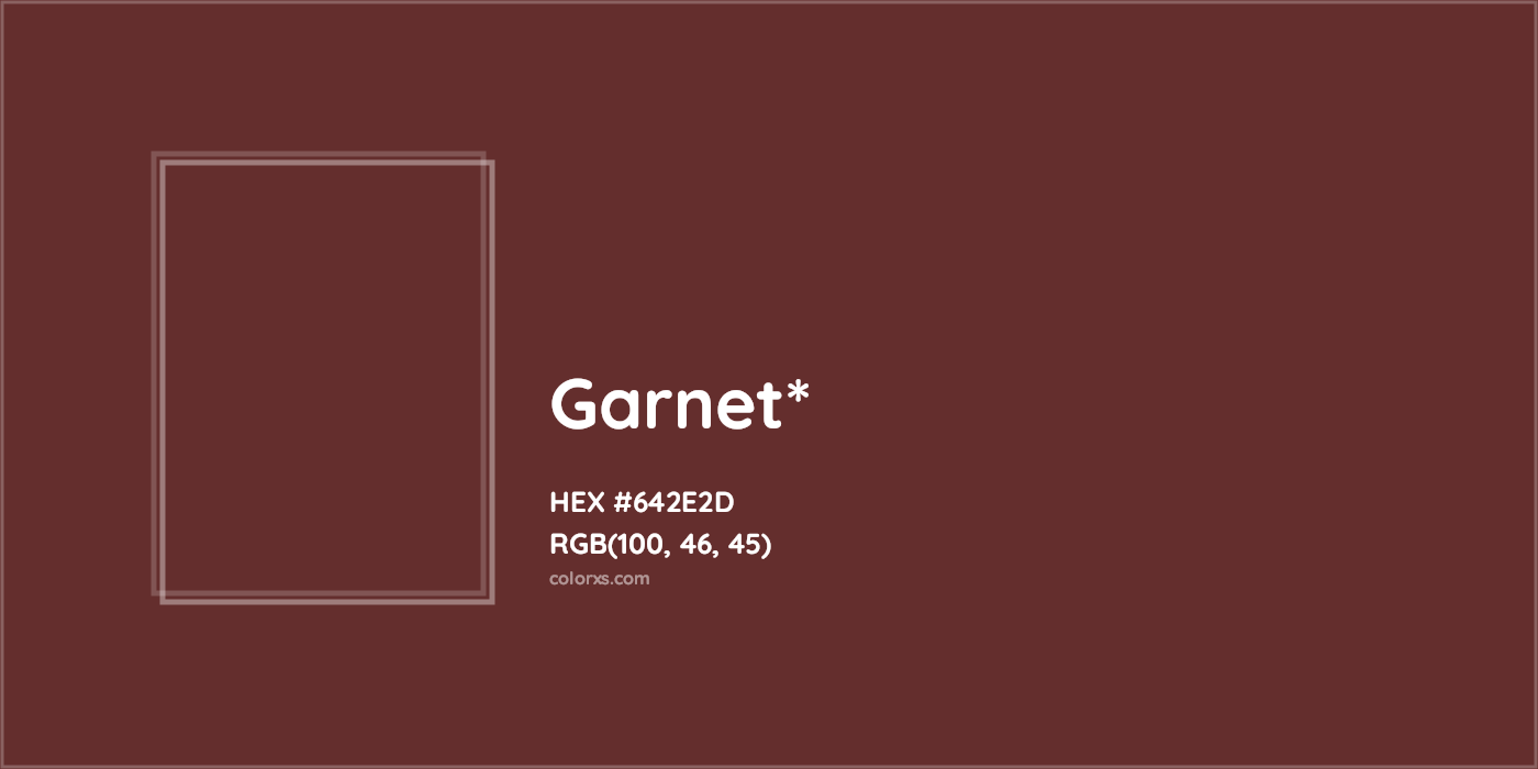 HEX #642E2D Color Name, Color Code, Palettes, Similar Paints, Images