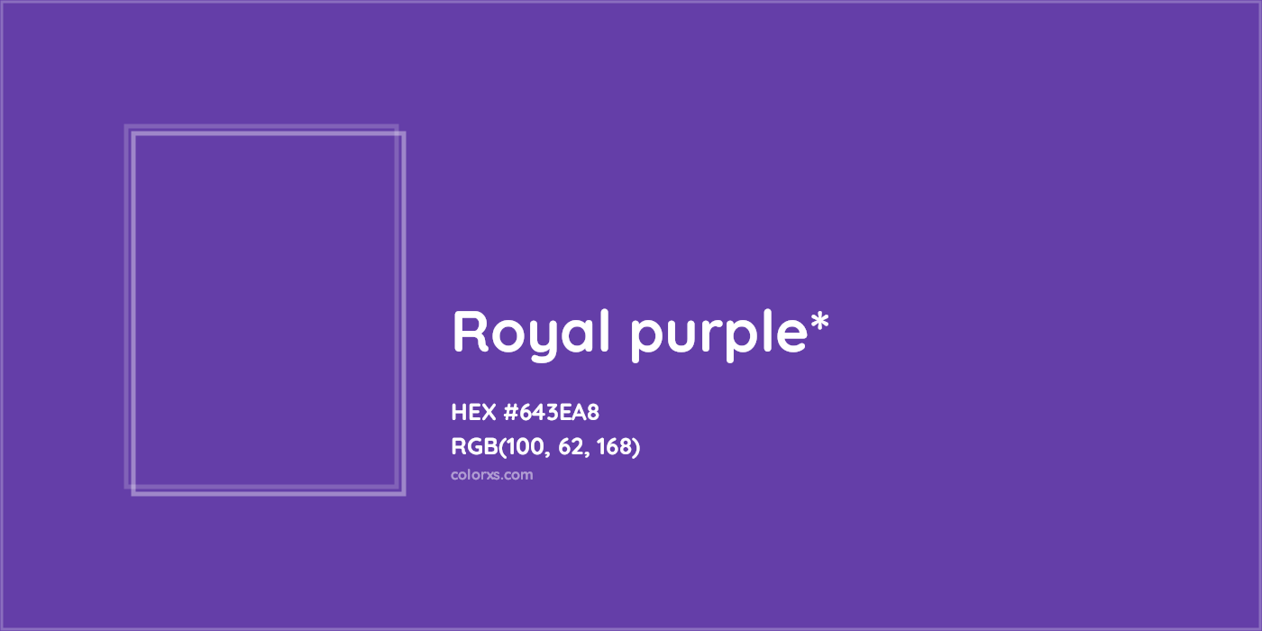 HEX #643EA8 Color Name, Color Code, Palettes, Similar Paints, Images