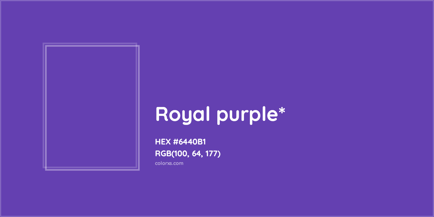 HEX #6440B1 Color Name, Color Code, Palettes, Similar Paints, Images
