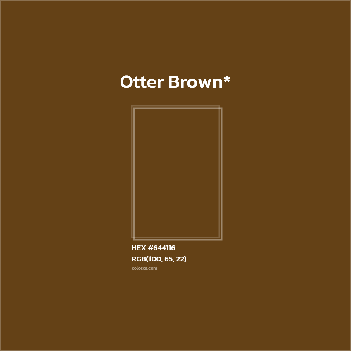 HEX #644116 Color Name, Color Code, Palettes, Similar Paints, Images