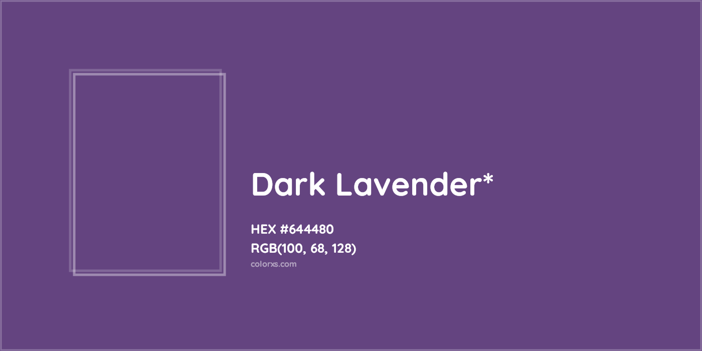 HEX #644480 Color Name, Color Code, Palettes, Similar Paints, Images